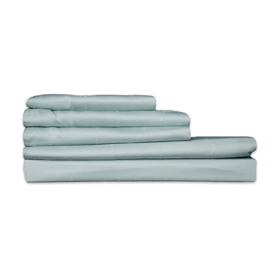 Jean Perry 100% Combed Cotton Sateen Clino Fitted Bedsheet Set B2- 1000TC