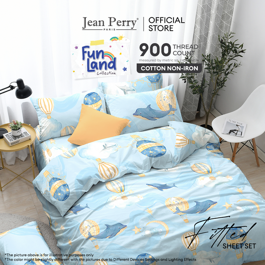 Novelle Fun Land Comforter Set - Cotton Non-Iron (Queen/King)