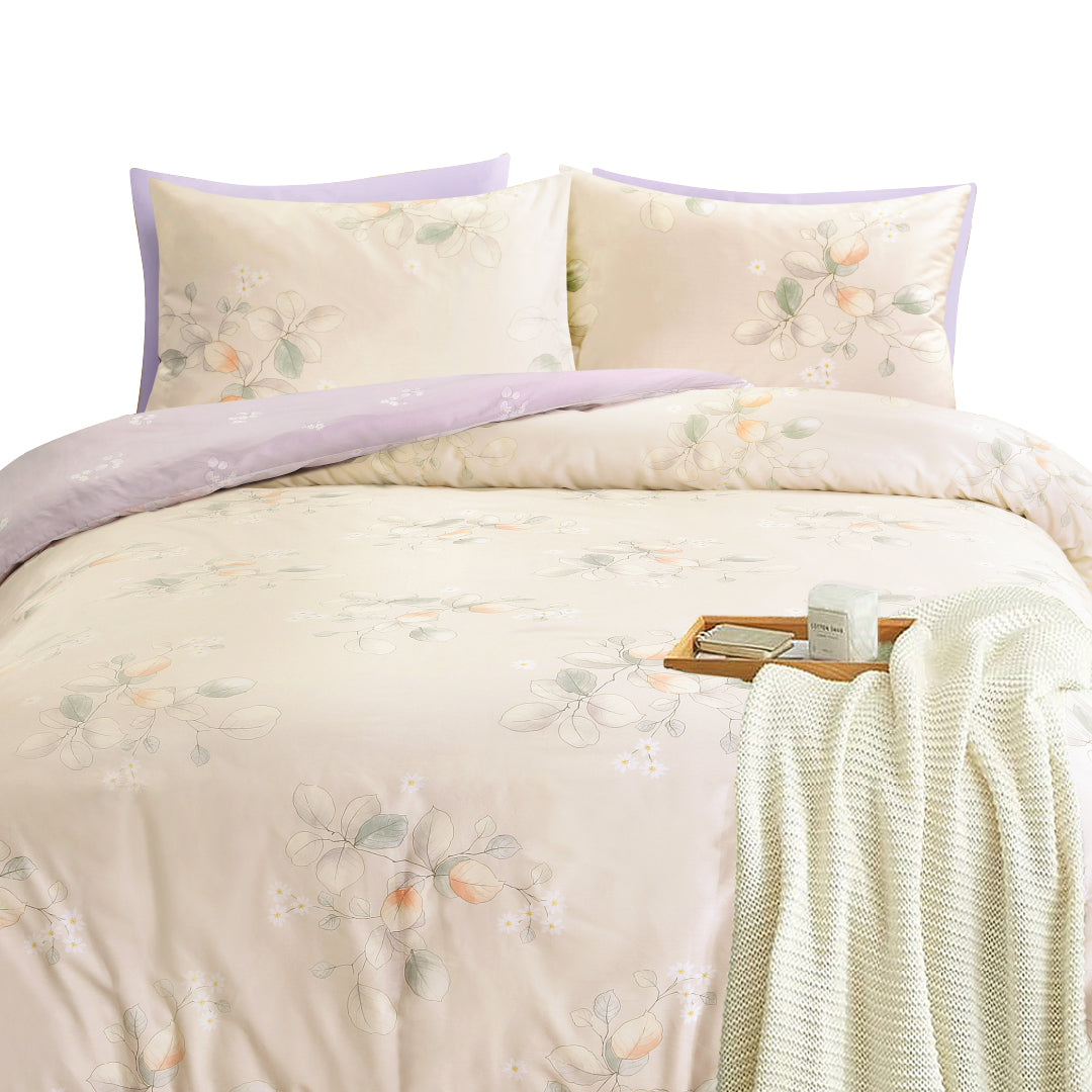 Jean Perry Marino Quilt Cover Set - 100% Combed Cotton Sateen 950TC (Queen/King) B4 B5