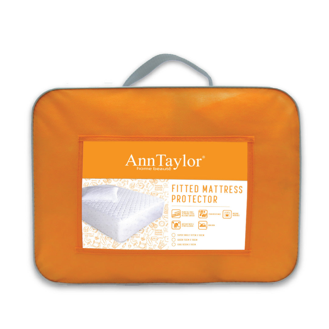 Ann Taylor Fitted Mattress Protector - 25cm