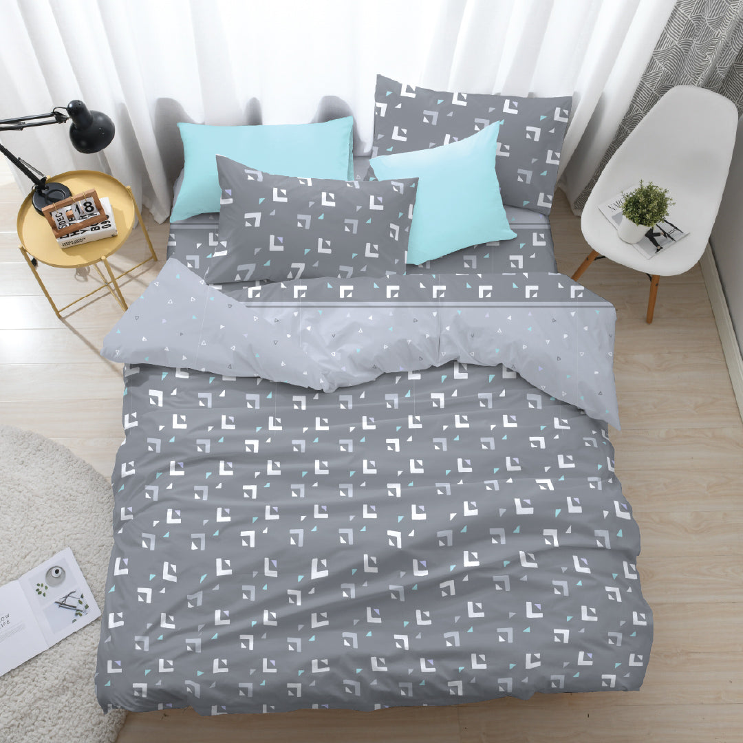 Ann Taylor Comfy Night Fitted Bedsheet Set - Super Soft Yarn 852TC (Queen/King) B2