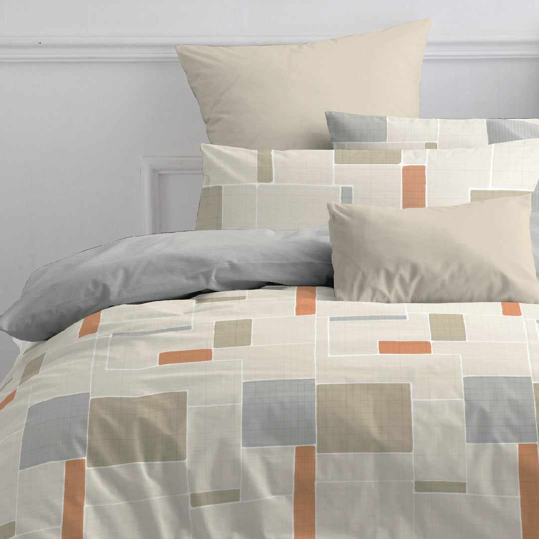 Novelle Serene Fitted Bedsheet Set - Cotton Non-Iron (Single/Queen/King) B2/B3