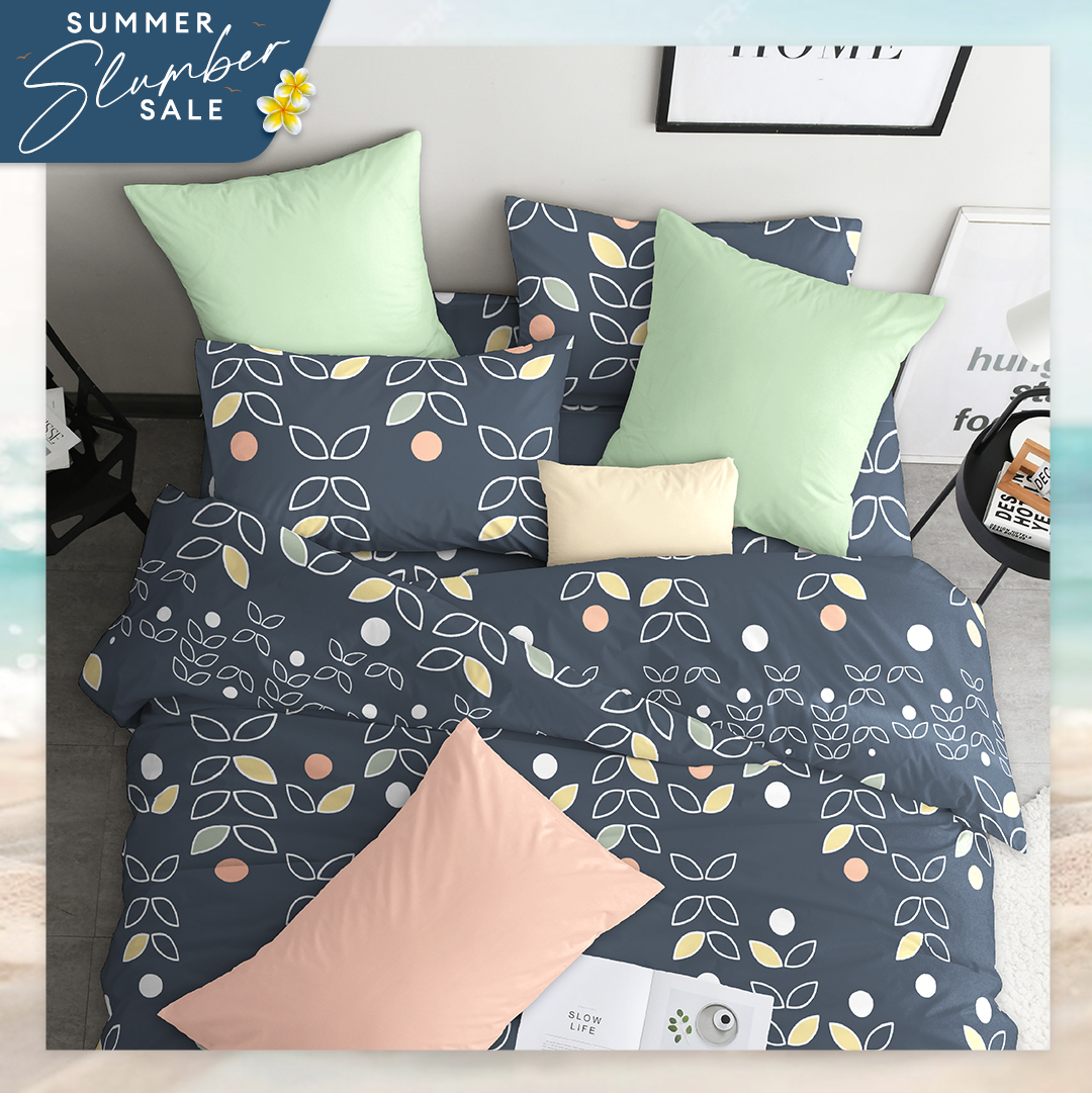 Bedtalk Cannes Collection Fitted Bedsheet Set - Super Soft Yarn 700TC