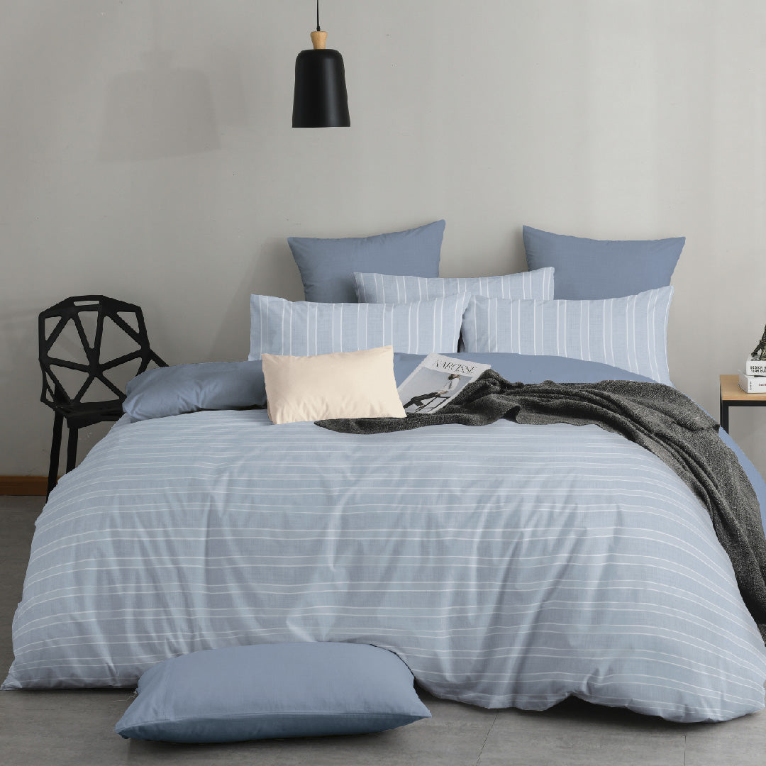 Novelle Pure Cotton Fitted Bedsheet Set - 100% Cotton (Super Single/Queen/King) B4/5/7