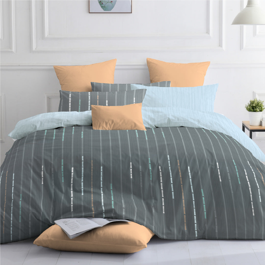 Novelle Serene Fitted Bedsheet Set - Cotton Non-Iron (Single/Queen/King) B4