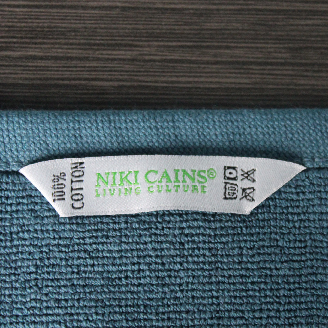 Niki Cains Emery Towelling Mat - 100% Cotton