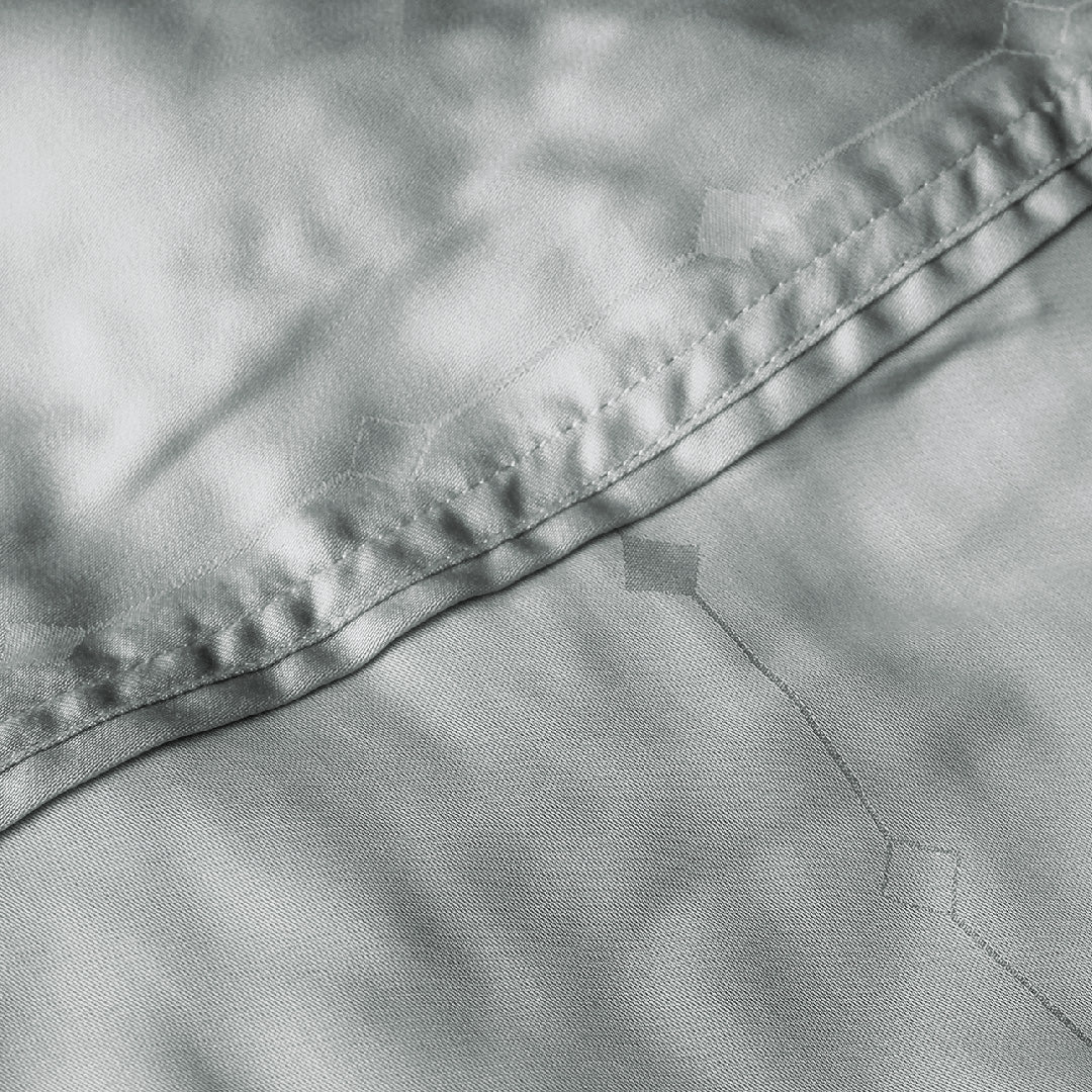 Jean Perry TENCEL™ with Bamboo Charcoal Blended Revin Fitted Bedsheet Set - 1200TC (Queen/ King) B2