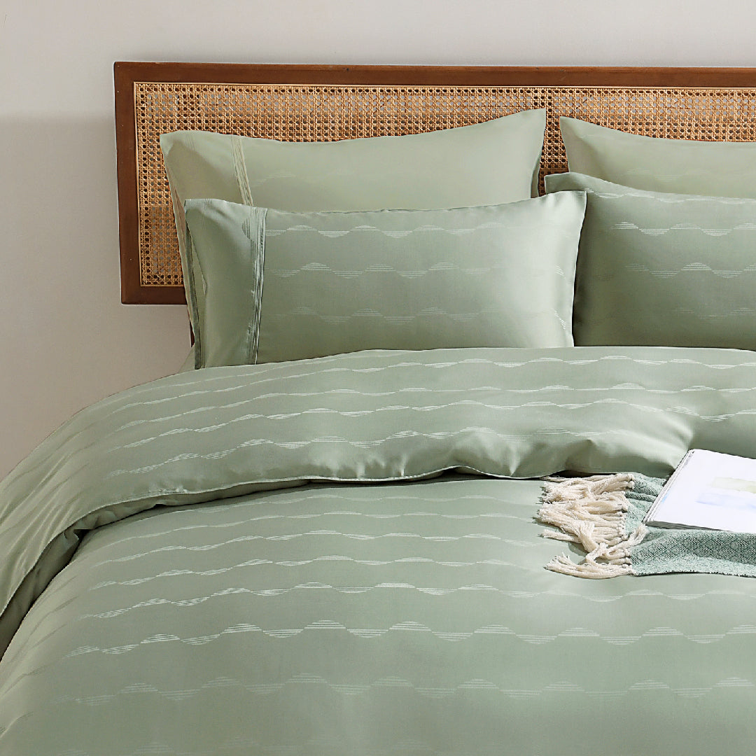 Jean Perry TENCEL™ with Bamboo Charcoal Blended Revin Fitted Bedsheet Set - 1270TC (Queen/King) B3/B4