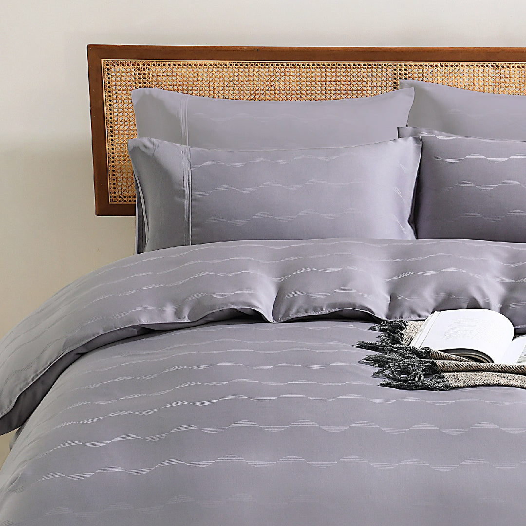 Jean Perry TENCEL™ with Bamboo Charcoal Blended Revin Fitted Bedsheet Set - 1270TC (Queen/King) B3/B4