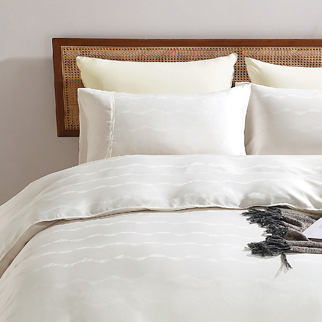 Jean Perry TENCEL™ with Bamboo Charcoal Blended Revin Fitted Bedsheet Set - 1270TC (Queen/King) B3/B4