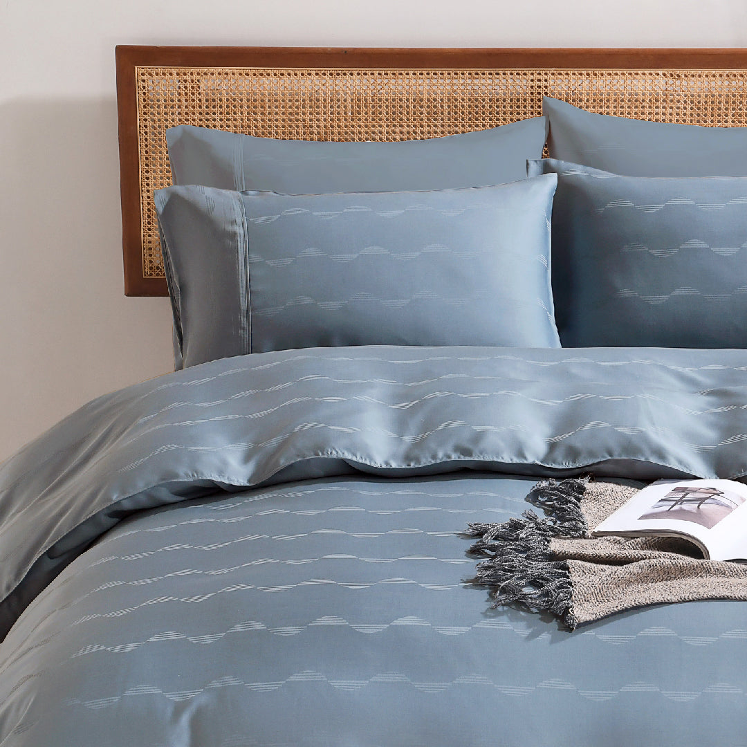 Jean Perry TENCEL™ with Bamboo Charcoal Blended Revin Fitted Bedsheet Set - 1270TC (Queen/King) B3/B4