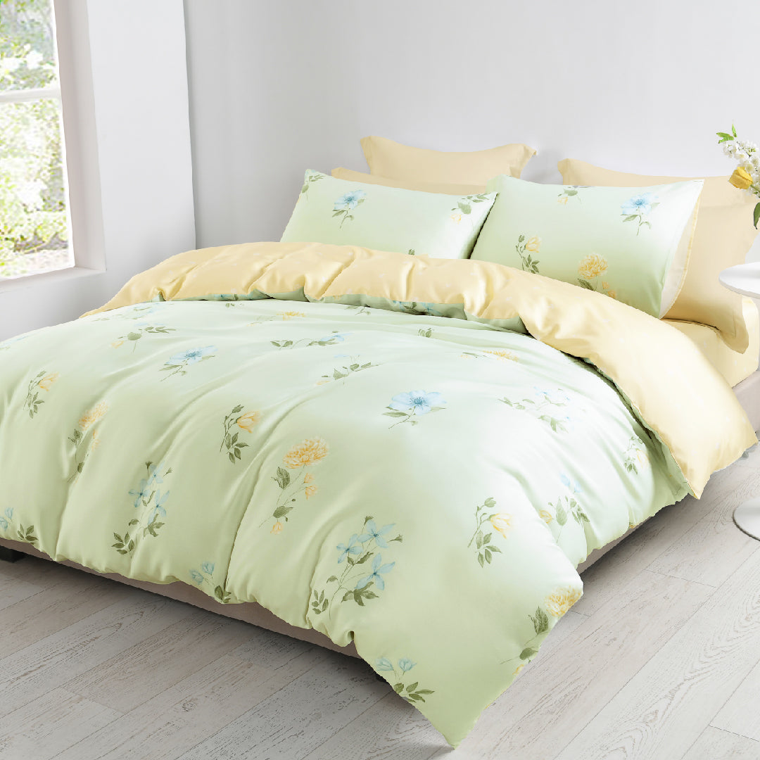 Jean Perry TENCEL™ Camilla Fitted Bedsheet Set - 900TC (Super Single/ Queen/ King)