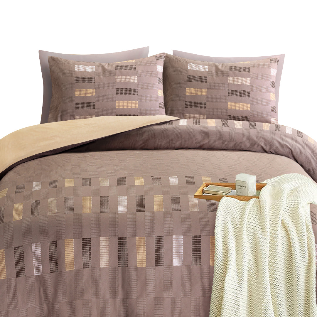 Jean Perry Marino Quilt Cover Set - 100% Combed Cotton Sateen 950TC (Queen/King) B4 B5