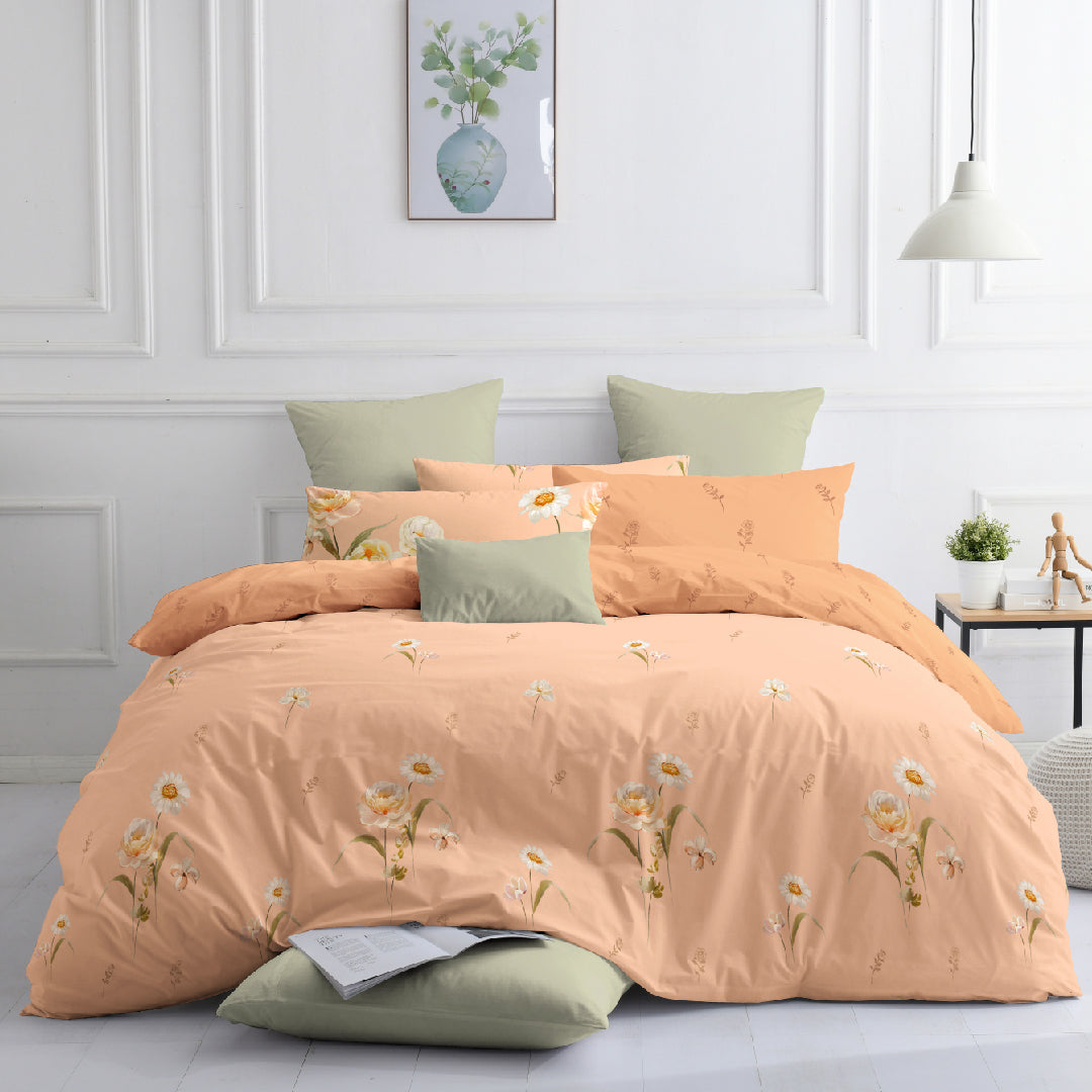 Novelle Serene Fitted Bedsheet Set - Cotton Non-Iron (Single/Queen/King) B2/B3