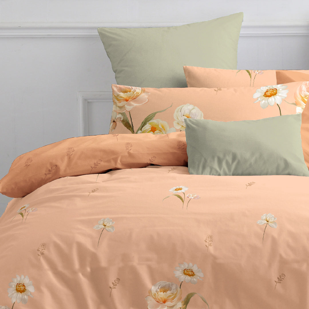 Novelle Serene Fitted Bedsheet Set - Cotton Non-Iron (Single/Queen/King) B2/B3