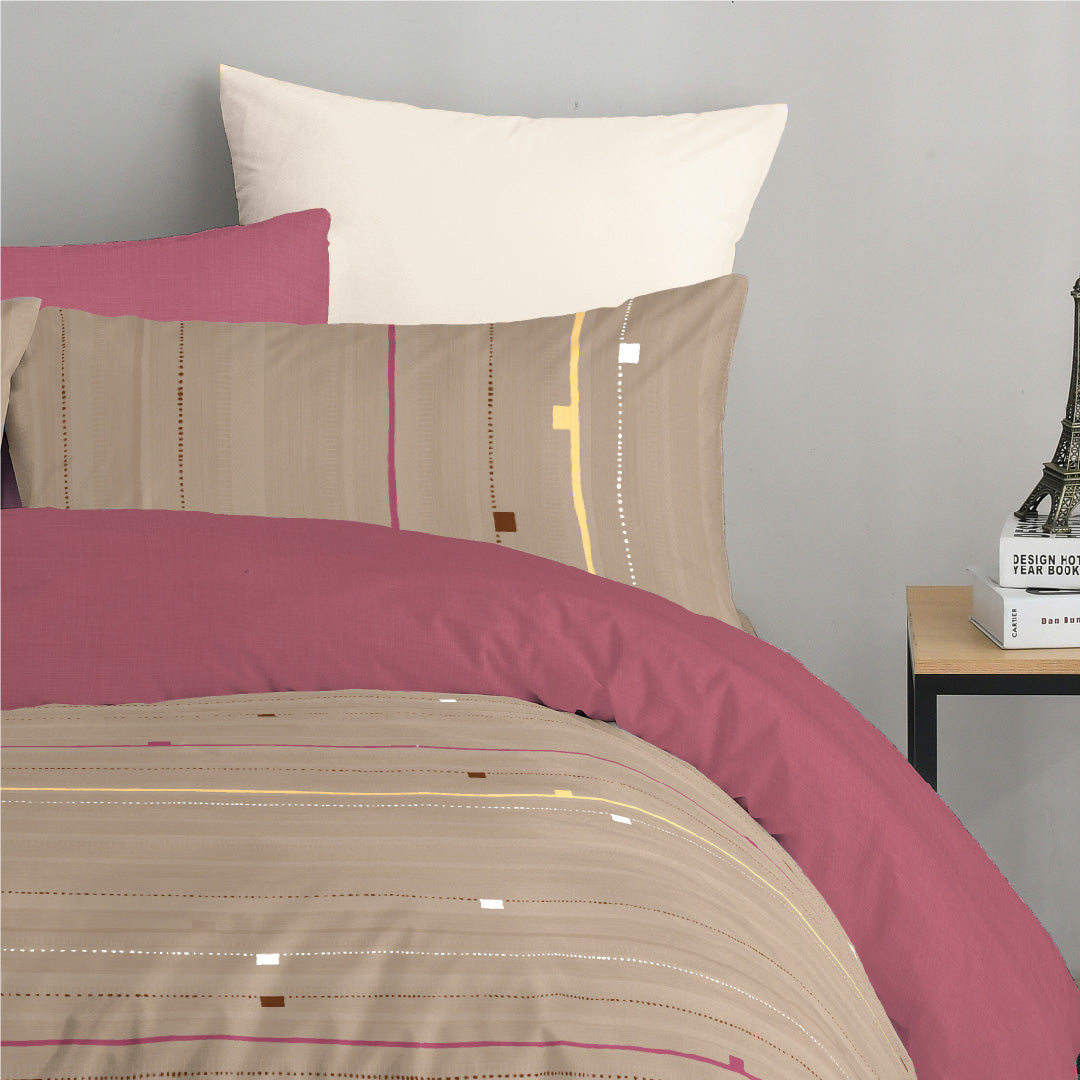 Novelle Serene Fitted Bedsheet Set - Cotton Non-Iron (Single/Queen/King) B2/B3