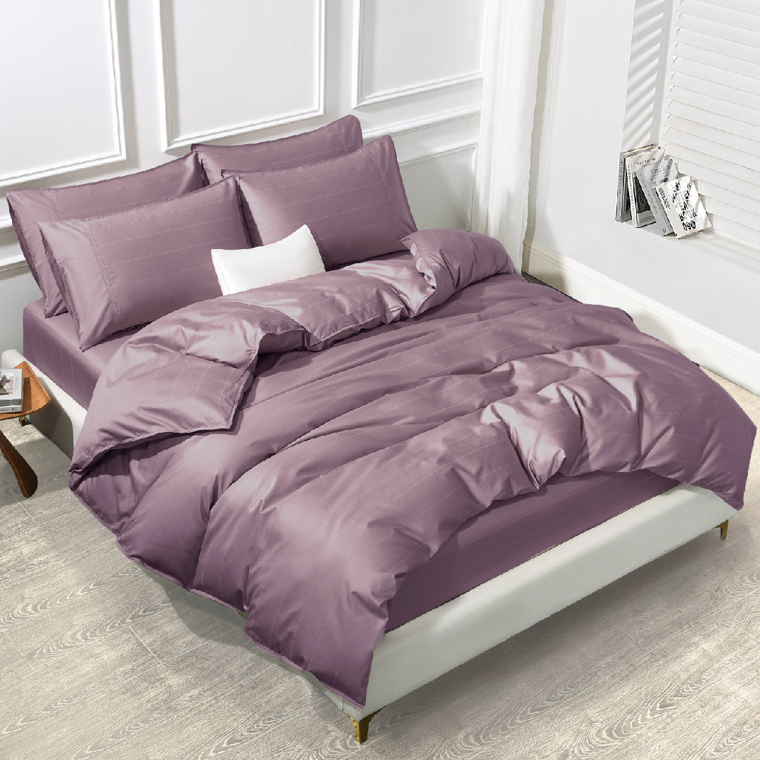 Jean Perry Clino Fitted Bedsheet Set -  100% Combed Cotton Sateen (1200TC) B3/B4