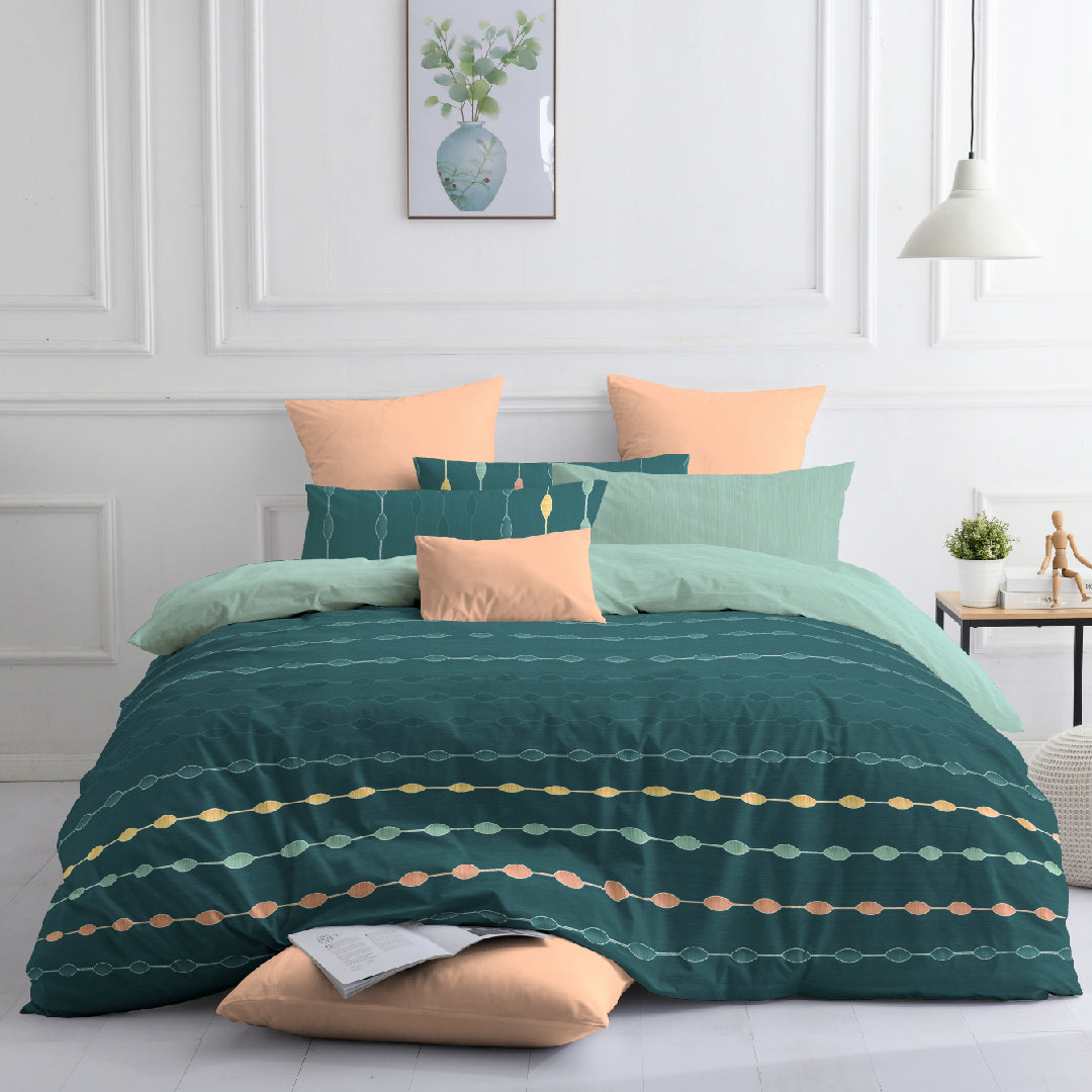 Novelle Serene Fitted Bedsheet Set - Cotton Non-Iron (Single/Queen/King) B2/B3