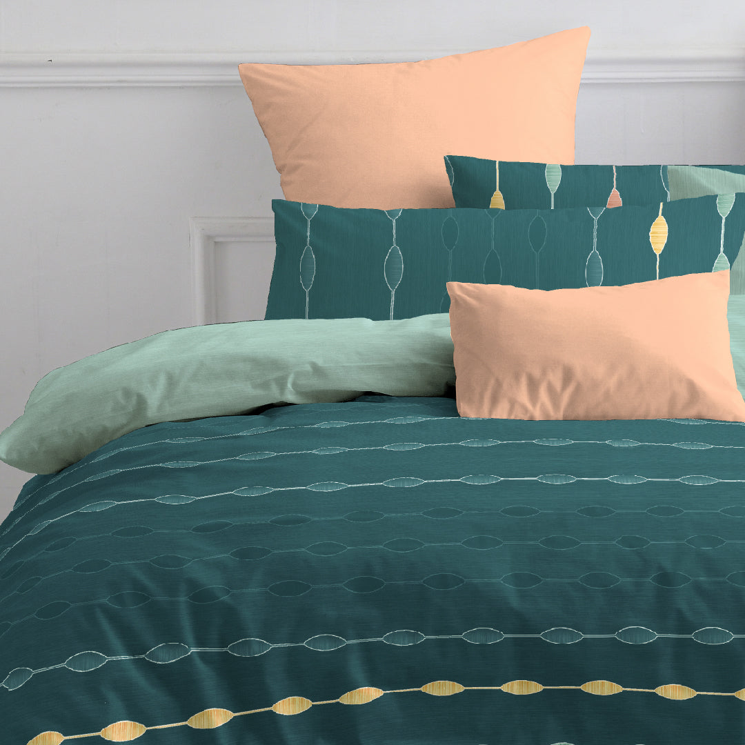 Novelle Serene Fitted Bedsheet Set - Cotton Non-Iron (Single/Queen/King) B2/B3