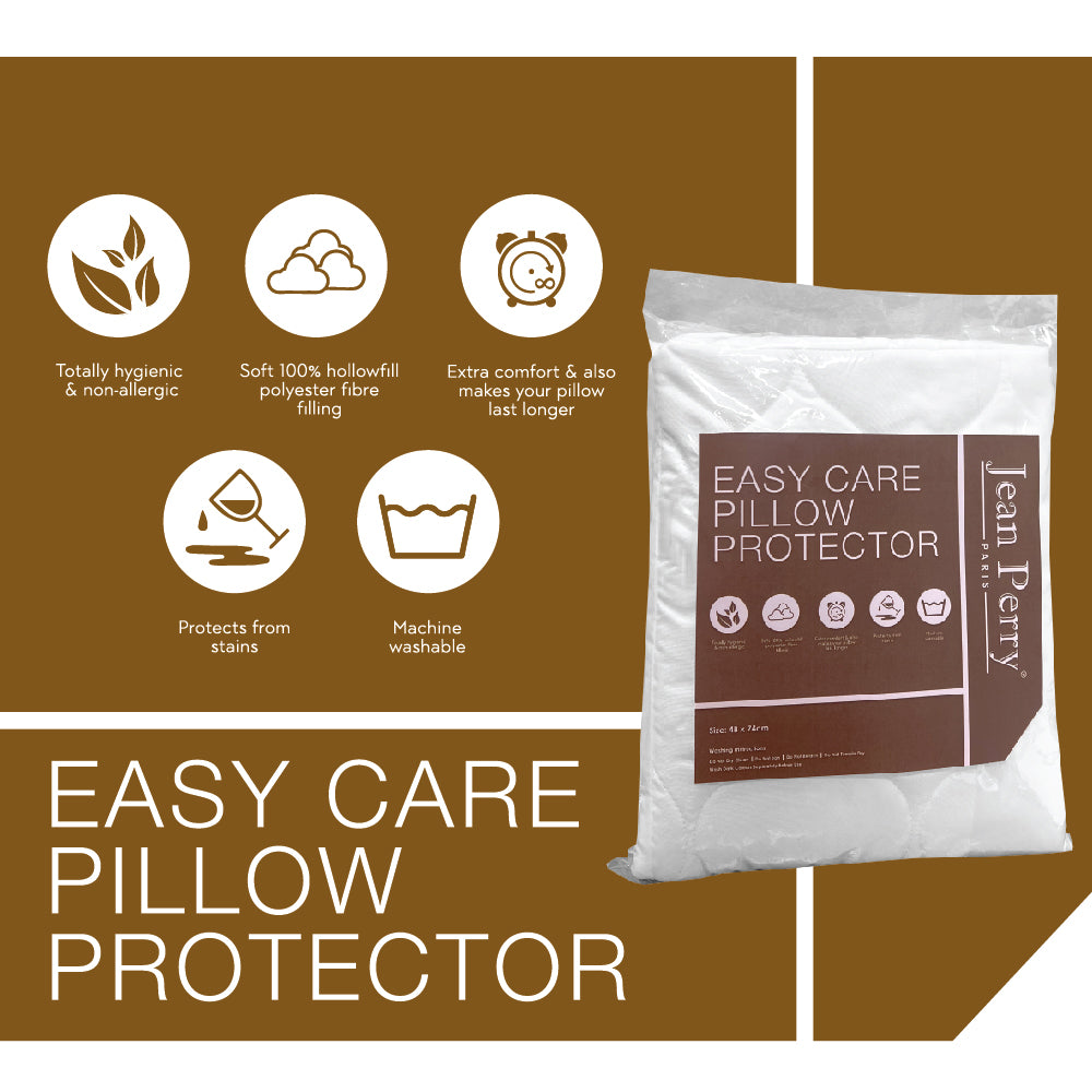 Jean Perry Easy Care 1pc Pillow Protector