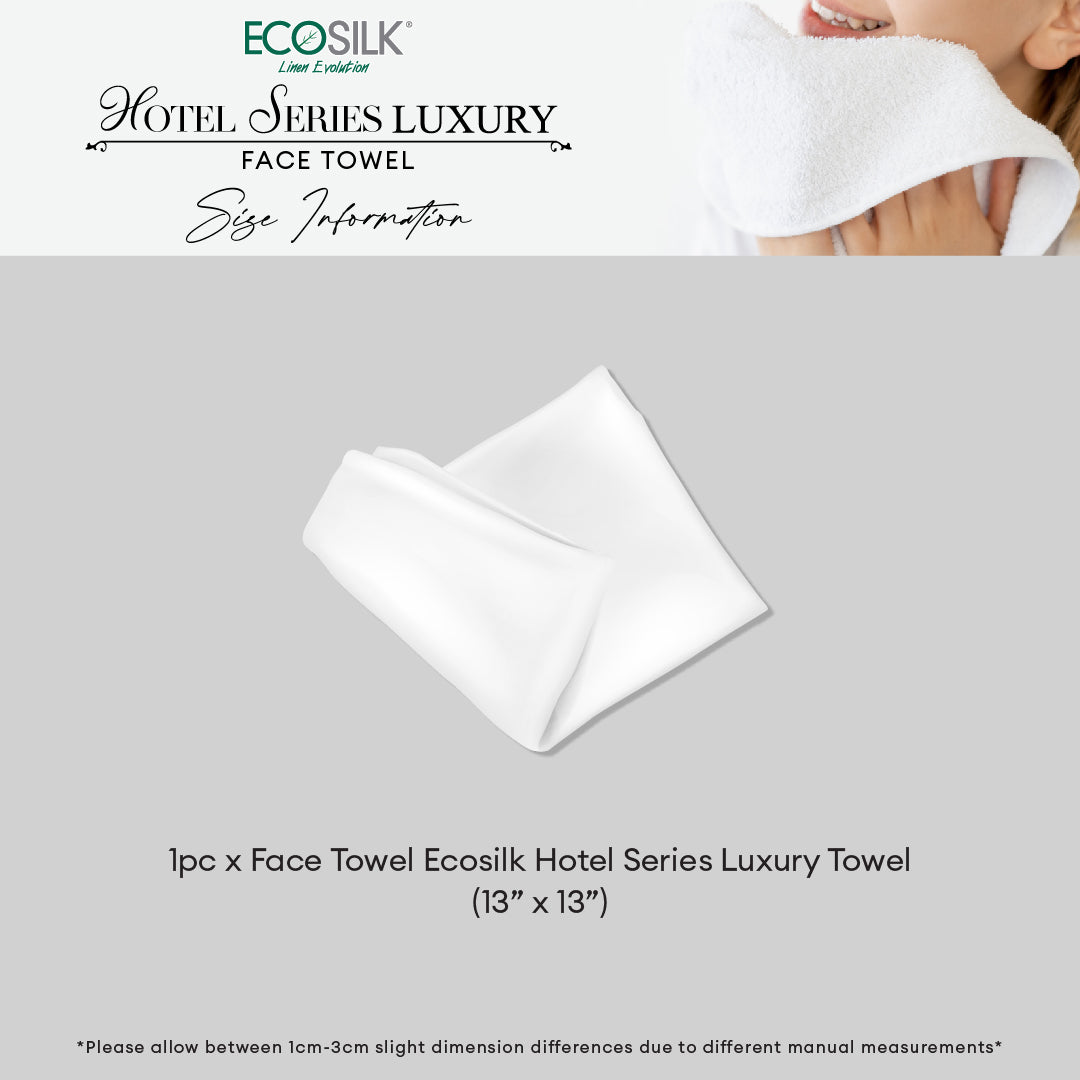 Jean Perry EcoSilk® Hotel Series Luxury Face Towel