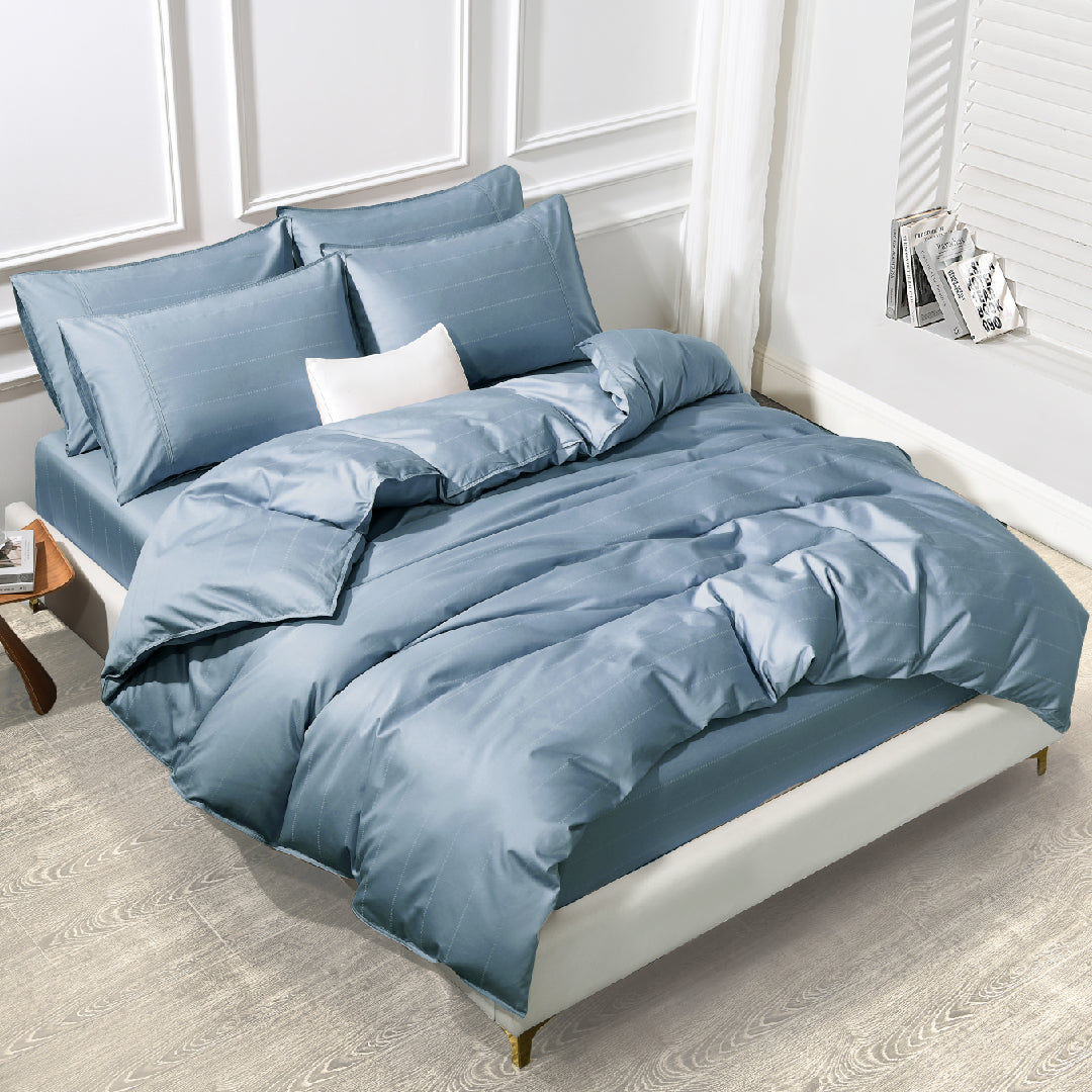 Jean Perry 100% Combed Cotton Sateen Clino Fitted Bedsheet Set B3- 1200TC