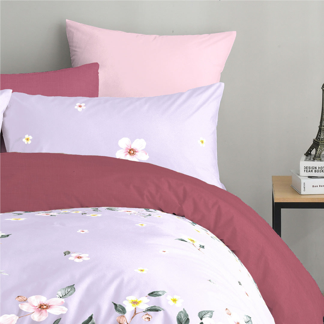 Novelle Serene Fitted Bedsheet Set - Cotton Non-Iron (Single/Queen/King) B2/B3