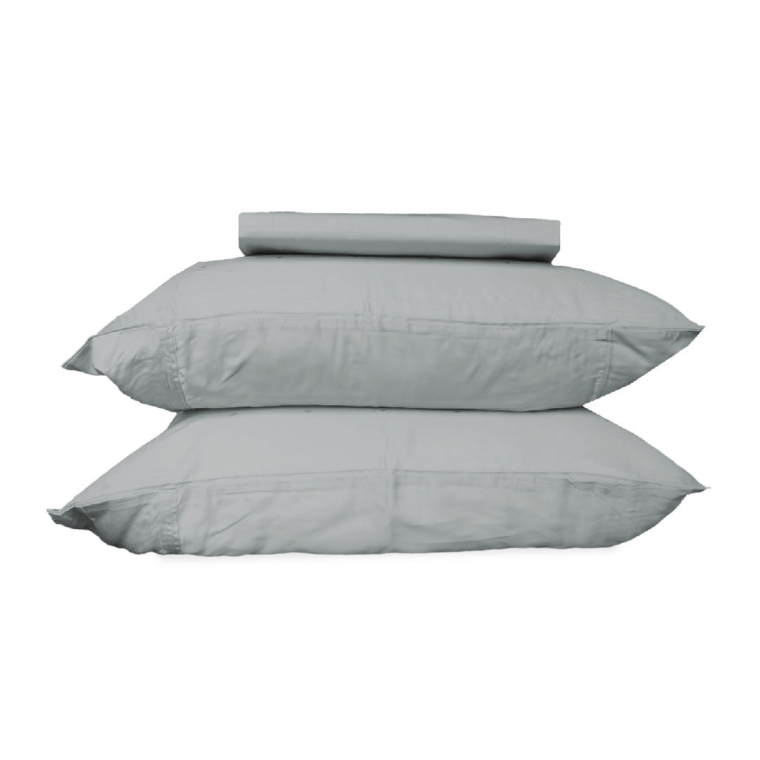 Jean Perry TENCEL™ with Bamboo Charcoal Blended Revin Fitted Bedsheet Set - 1200TC (Queen/ King) B2