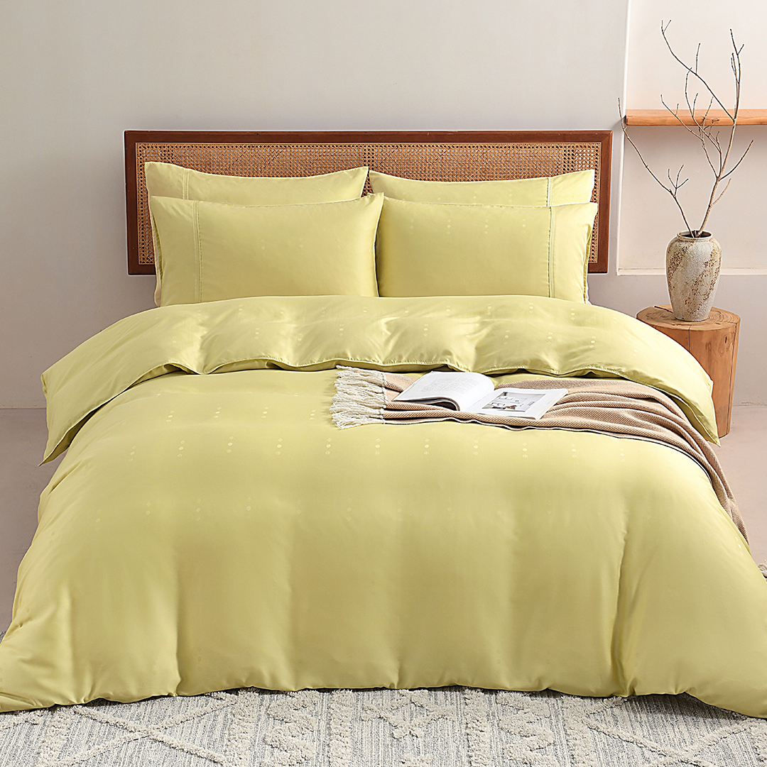 Jean Perry TENCEL™ Revin Fitted Bedsheet Set | TENCEL™ with Bamboo Charcoal Blended 1270TC