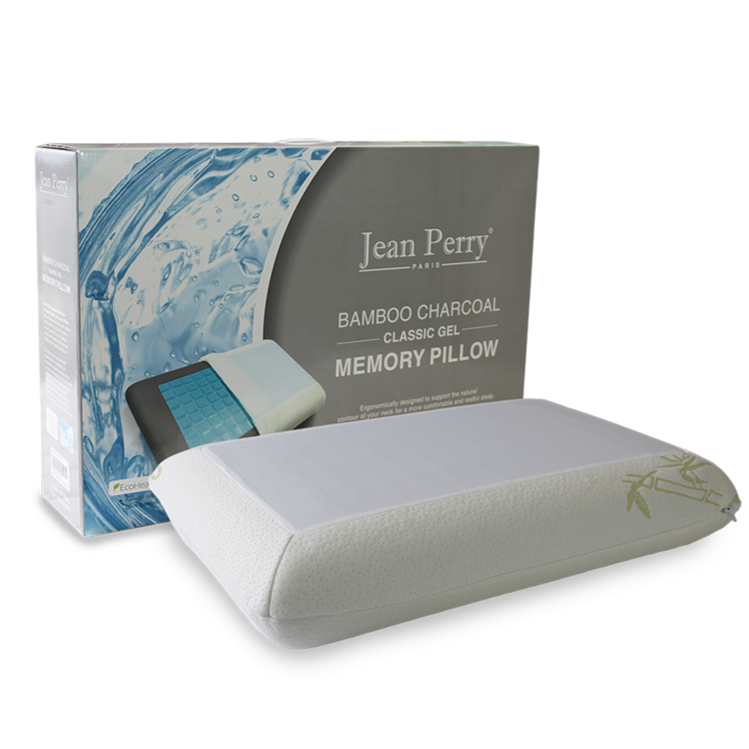 Jean Perry Eco health Bamboo Charcoal Gel Memory Pillow Classic C