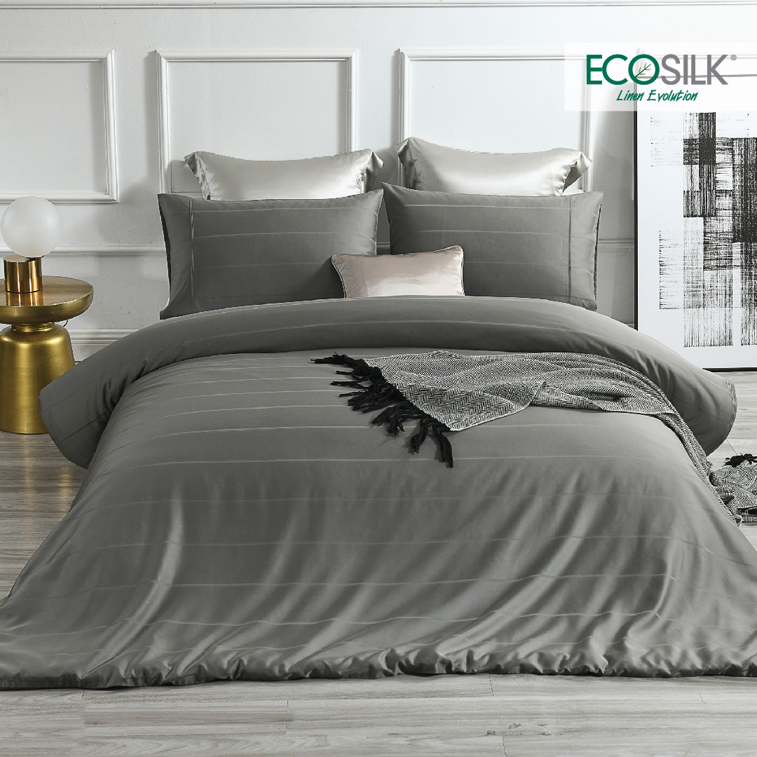 Jean Perry EcoSilk® Lowen Quilt Cover Set - 100% Natural Plant Fiber 950TC (Queen/ King)