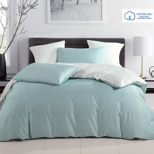 Jean Perry Herel Cotton Fitted Bedsheet Set - COTTON USA™ 900TC (Queen/ King)