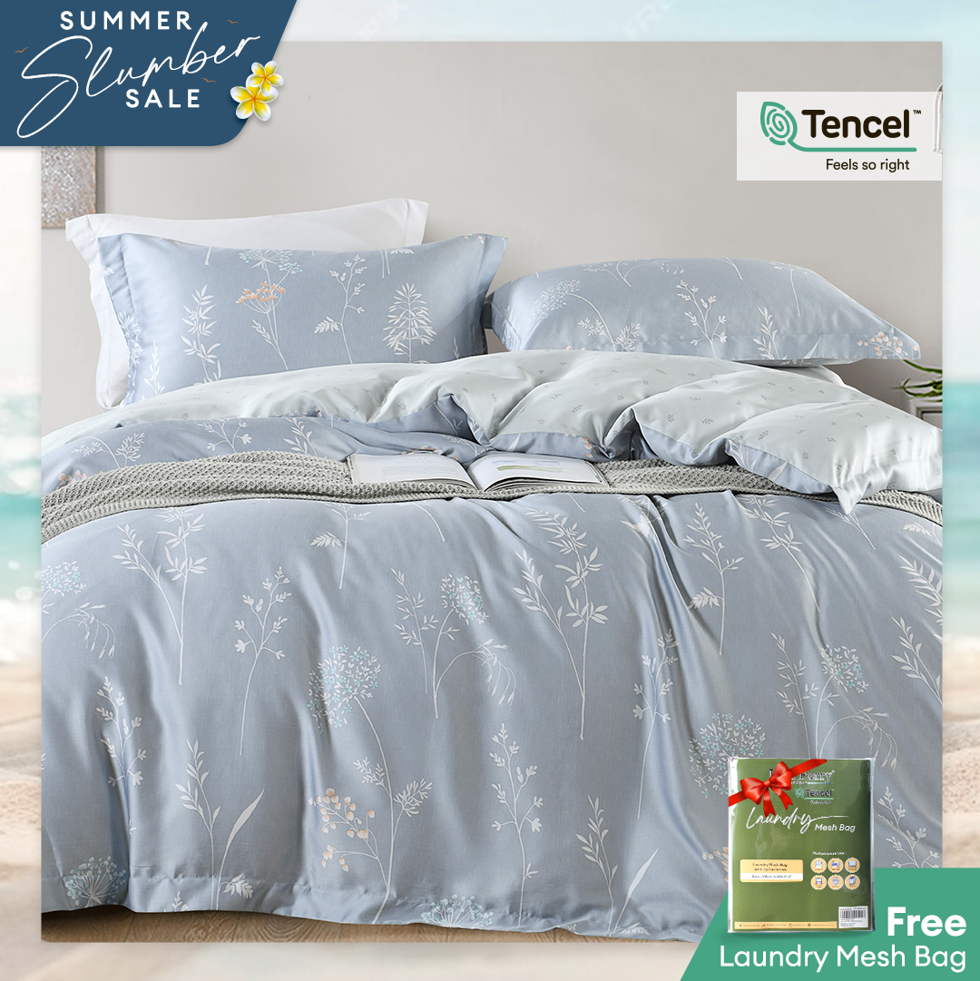 Jean Perry TENCEL™ Alexine Quilt Cover Set - 1200TC