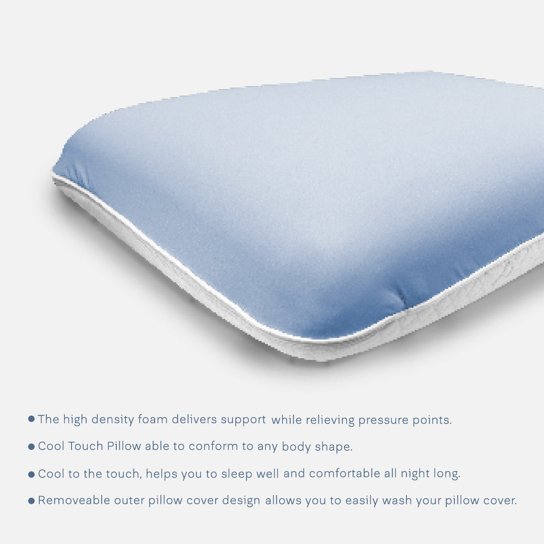 Jean Perry Cool Touch Memory Pillow