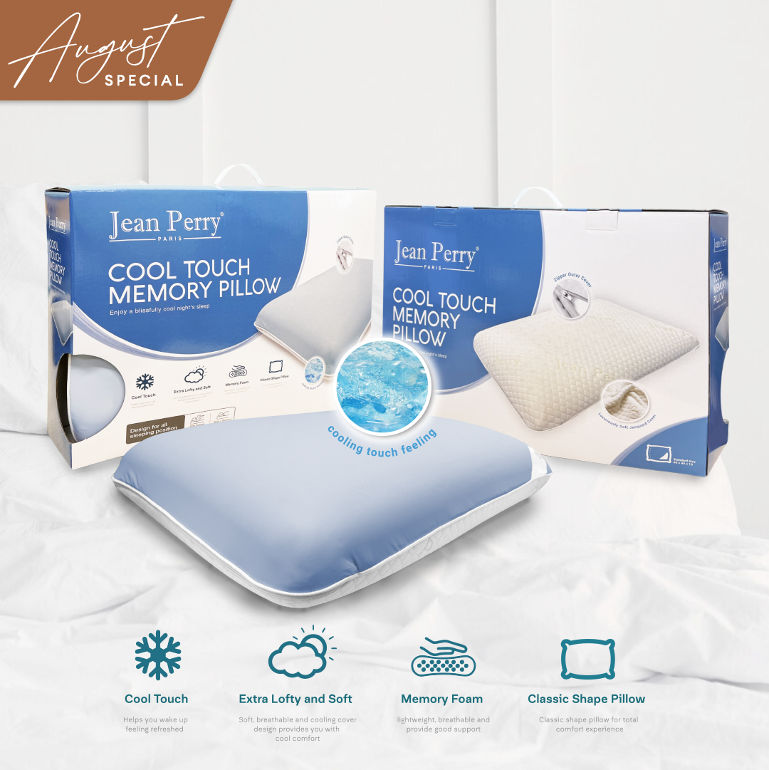 Jean Perry Cool Touch Memory Pillow
