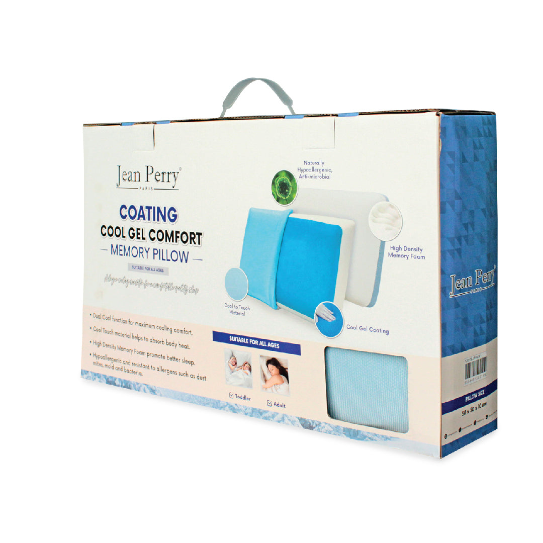 Jean Perry Coating Cool Gel Memory Pillow - Toddler (10cm)
