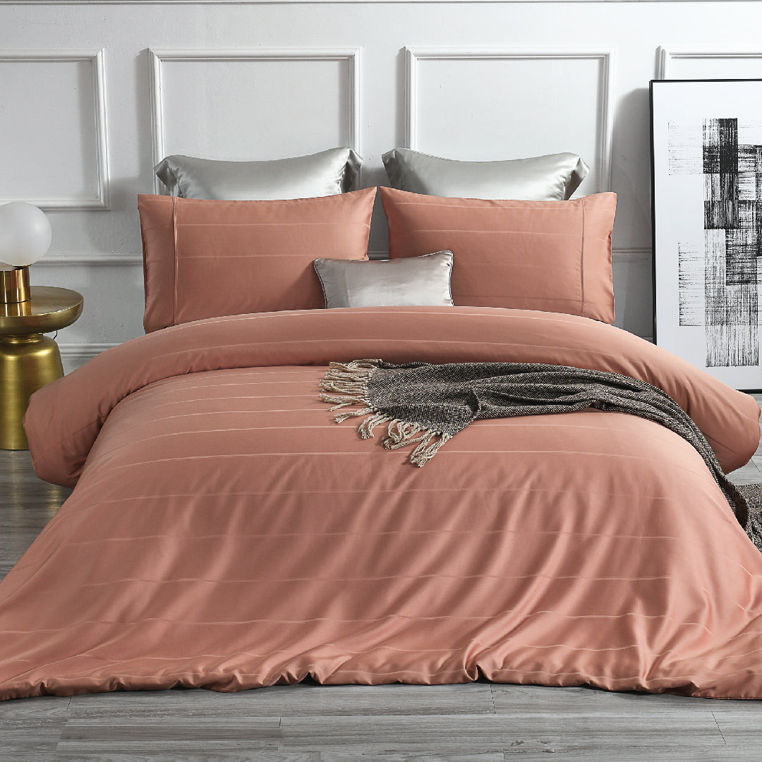 Jean Perry EcoSilk® Lowen Quilt Cover Set - 100% Natural Plant Fiber 950TC (Queen/ King)