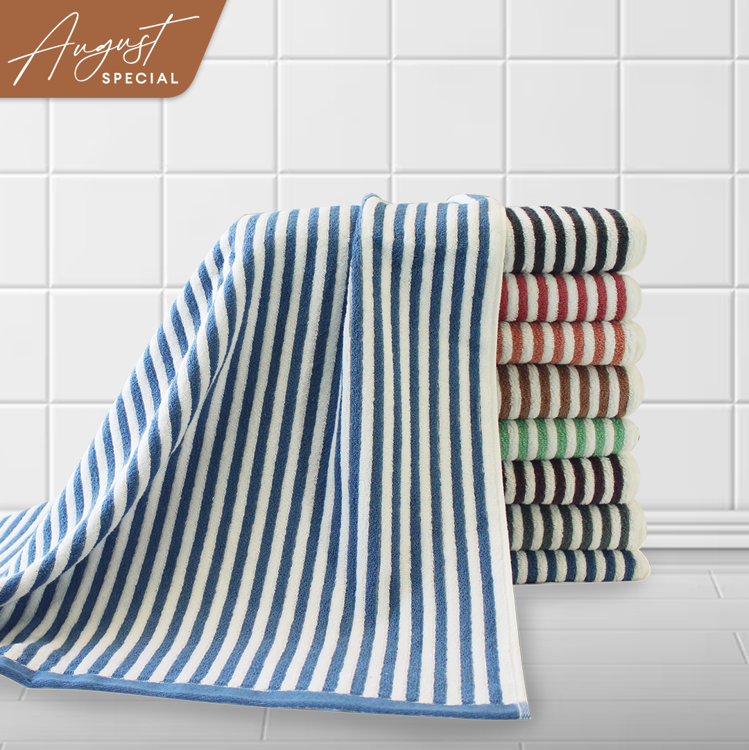 Jean Perry Stripe Delight Bath Towel