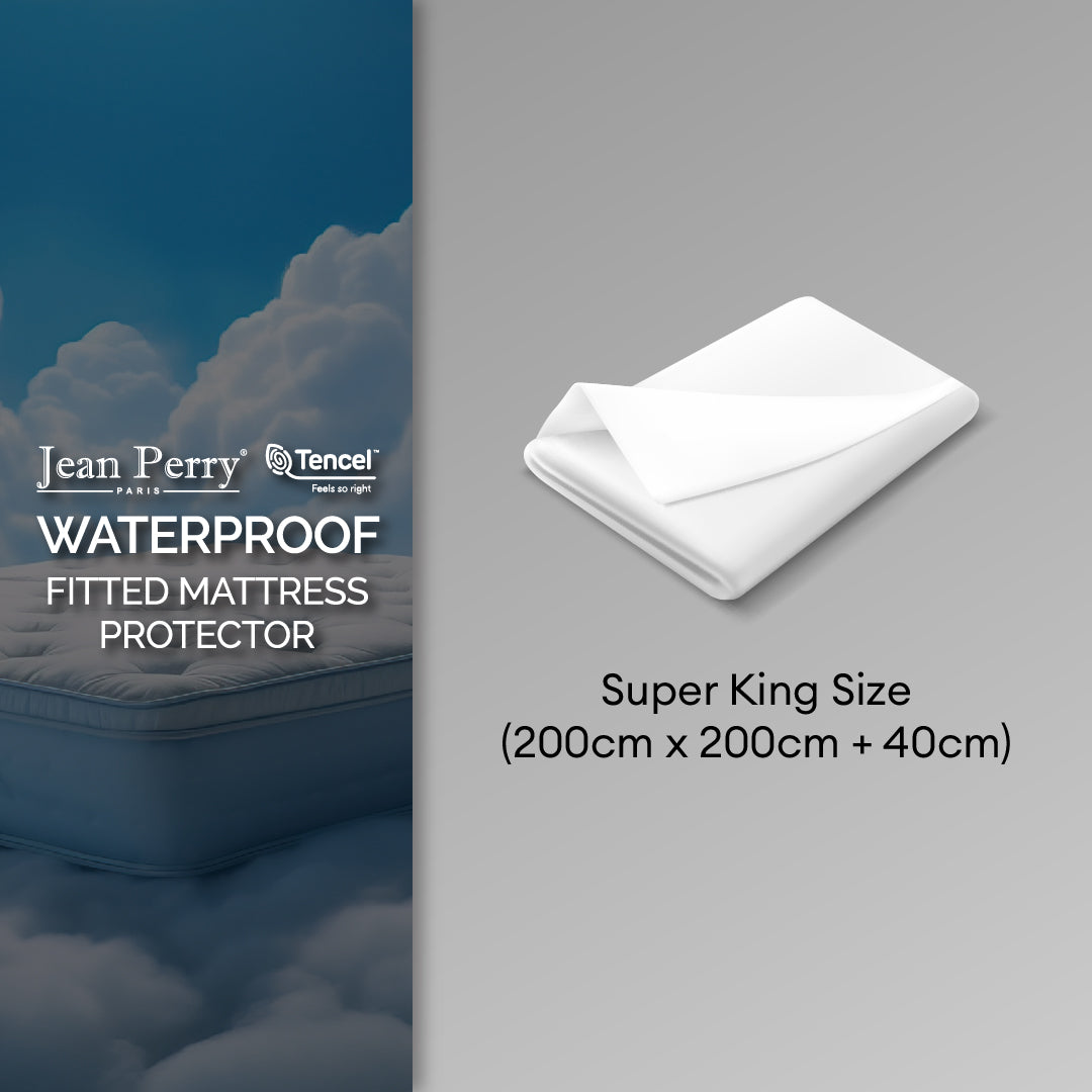 Jean Perry TENCEL™ Waterproof Fitted Mattress Protector