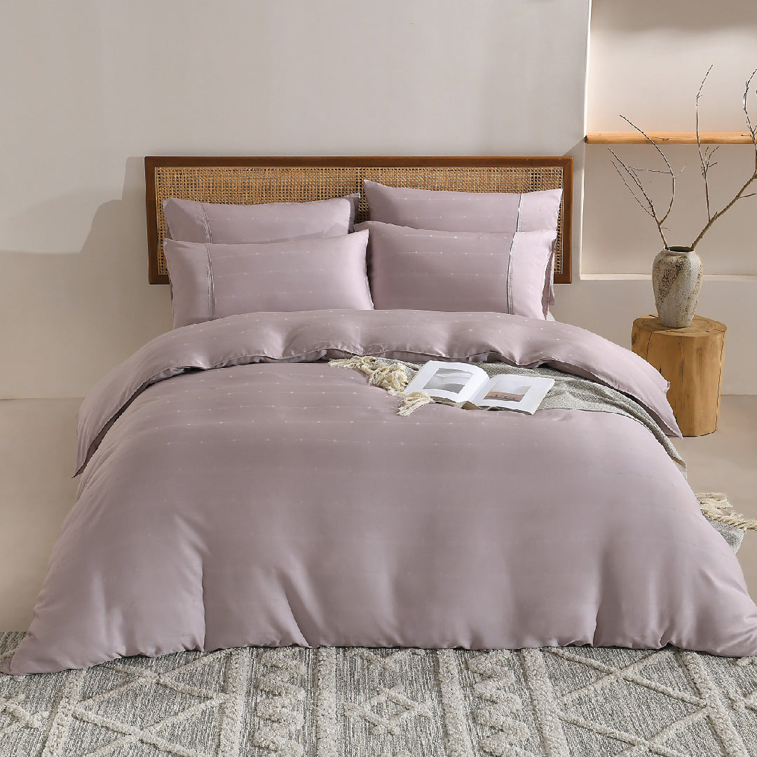 Jean Perry TENCEL™ with Bamboo Charcoal Blended Revin Fitted Bedsheet Set - 1200TC (Queen/ King) B2