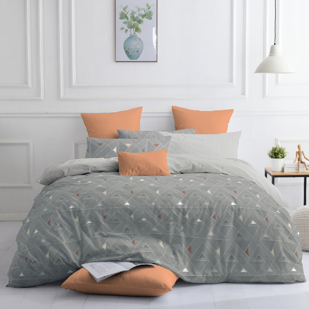 Novelle Serene Fitted Bedsheet Set - Cotton Non-Iron (Single/Queen/King) B2/B3
