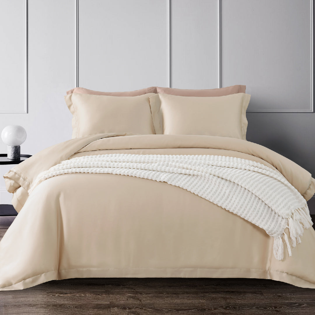 Louis Casa TENCEL™ Benevento Fitted Sheet Set - 1400TC B4