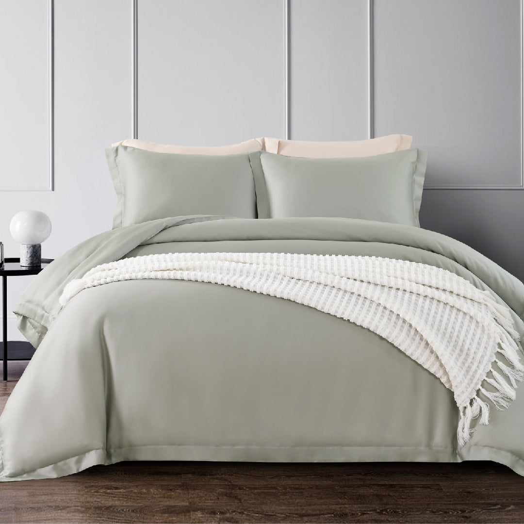 Louis Casa TENCEL™ Benevento Fitted Sheet Set - 1400TC B4