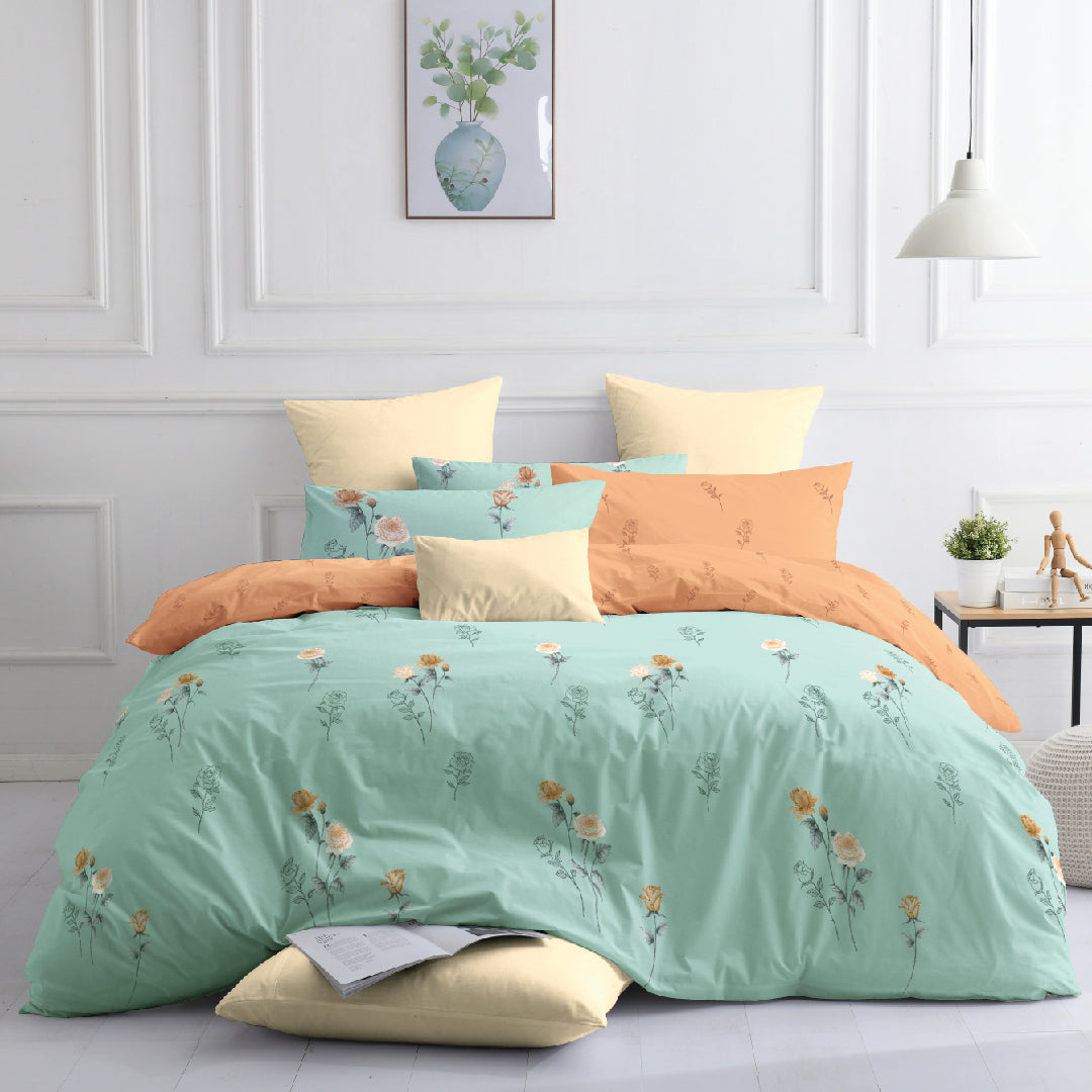 Novelle Serene Fitted Bedsheet Set - Cotton Non-Iron (Single/Queen/King) B2/B3