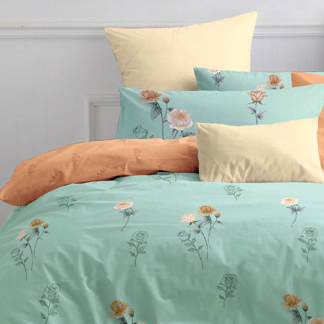 Novelle Serene Fitted Bedsheet Set - Cotton Non-Iron (Single/Queen/King) B2/B3