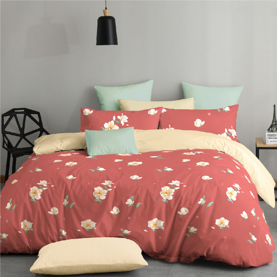 Novelle Serene Fitted Bedsheet Set - Cotton Non-Iron (Single/Queen/King) B2/B3