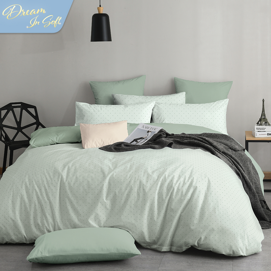 Novelle Pure Cotton Fitted Bedsheet Set - 100% Cotton (Super Single/Queen/King) B4/5/7