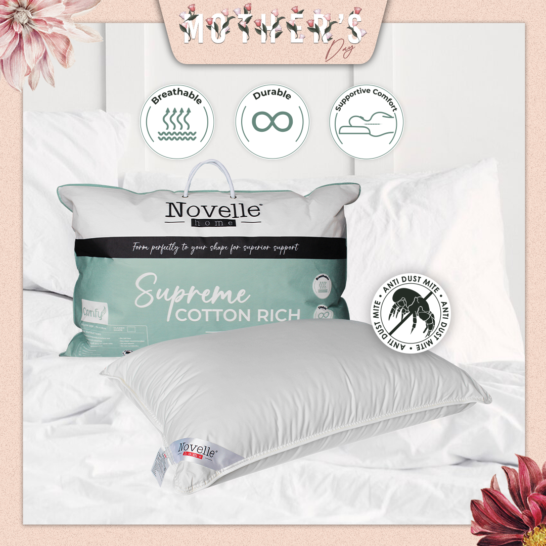 Novelle Supreme Cotton Rich Pillow