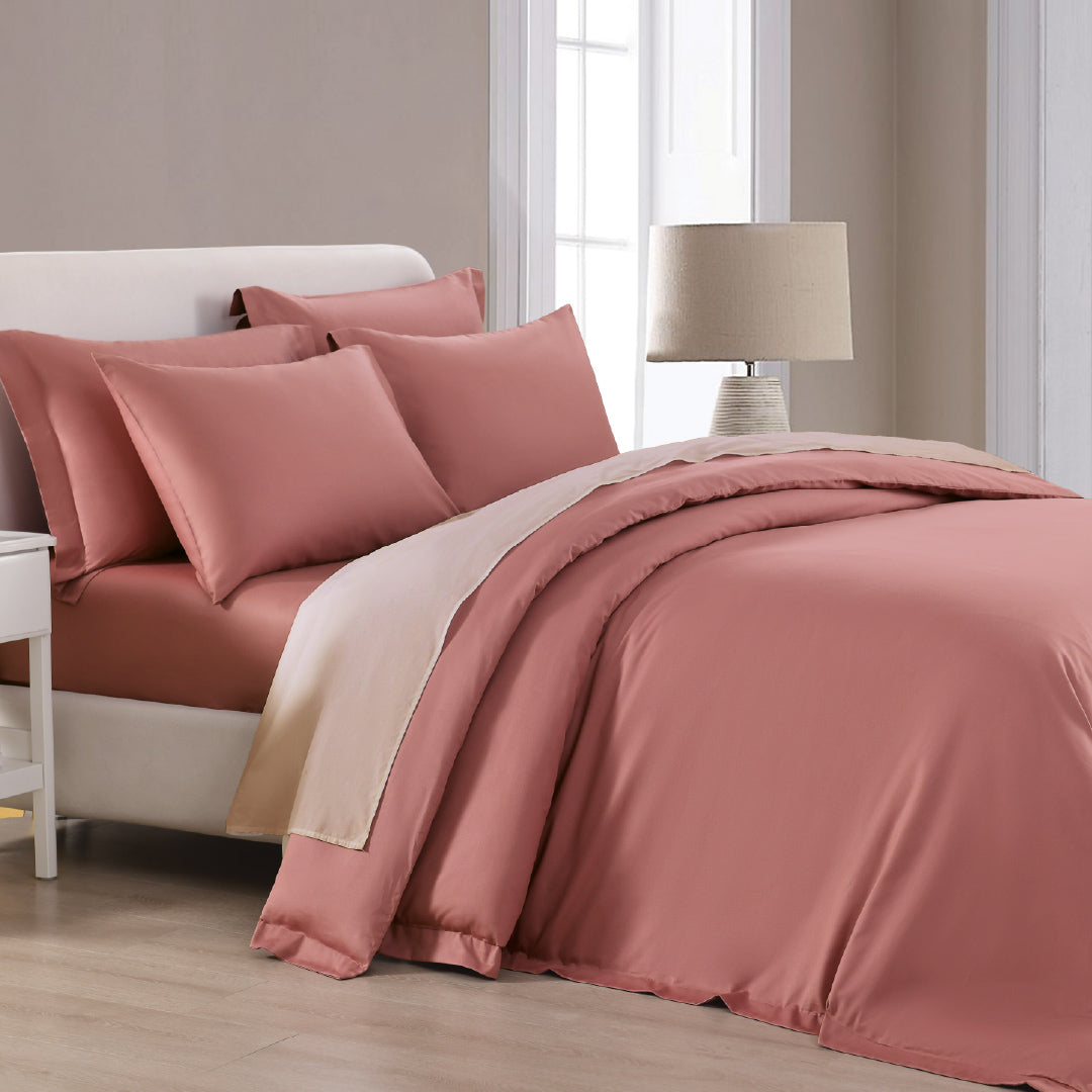 Jean Perry Colorie Fitted Bedsheet Set | 100% Combed Cotton Sateen 1000TC