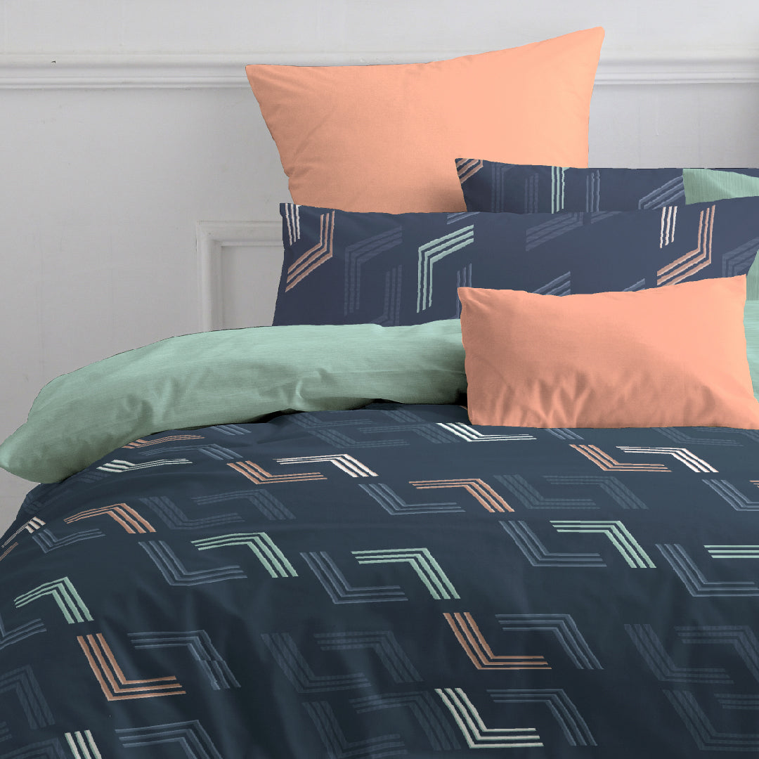 Novelle Serene Fitted Bedsheet Set - Cotton Non-Iron (Single/Queen/King) B2/B3